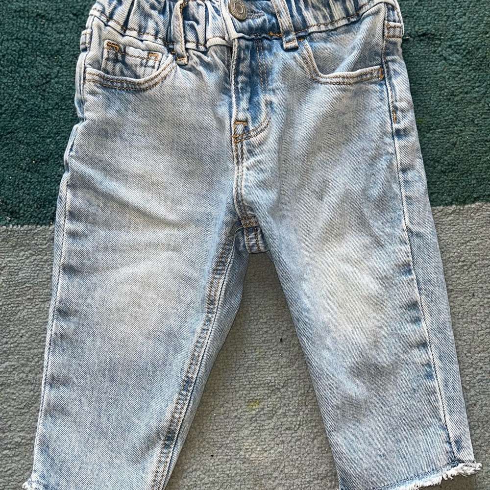 Light Blue Kids Denim mom style Jeans